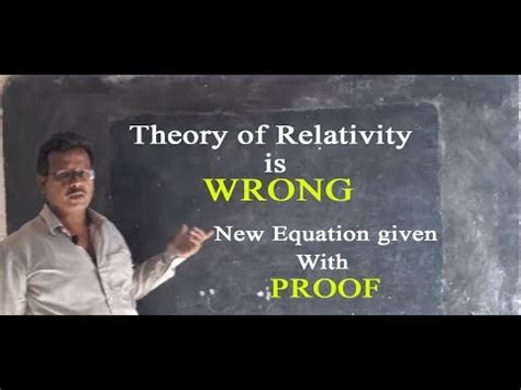 theory of relativity proven wrong.